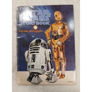 Vintage 1978 The Star Wars Storybook Paperback Scholastic Full Color Photos